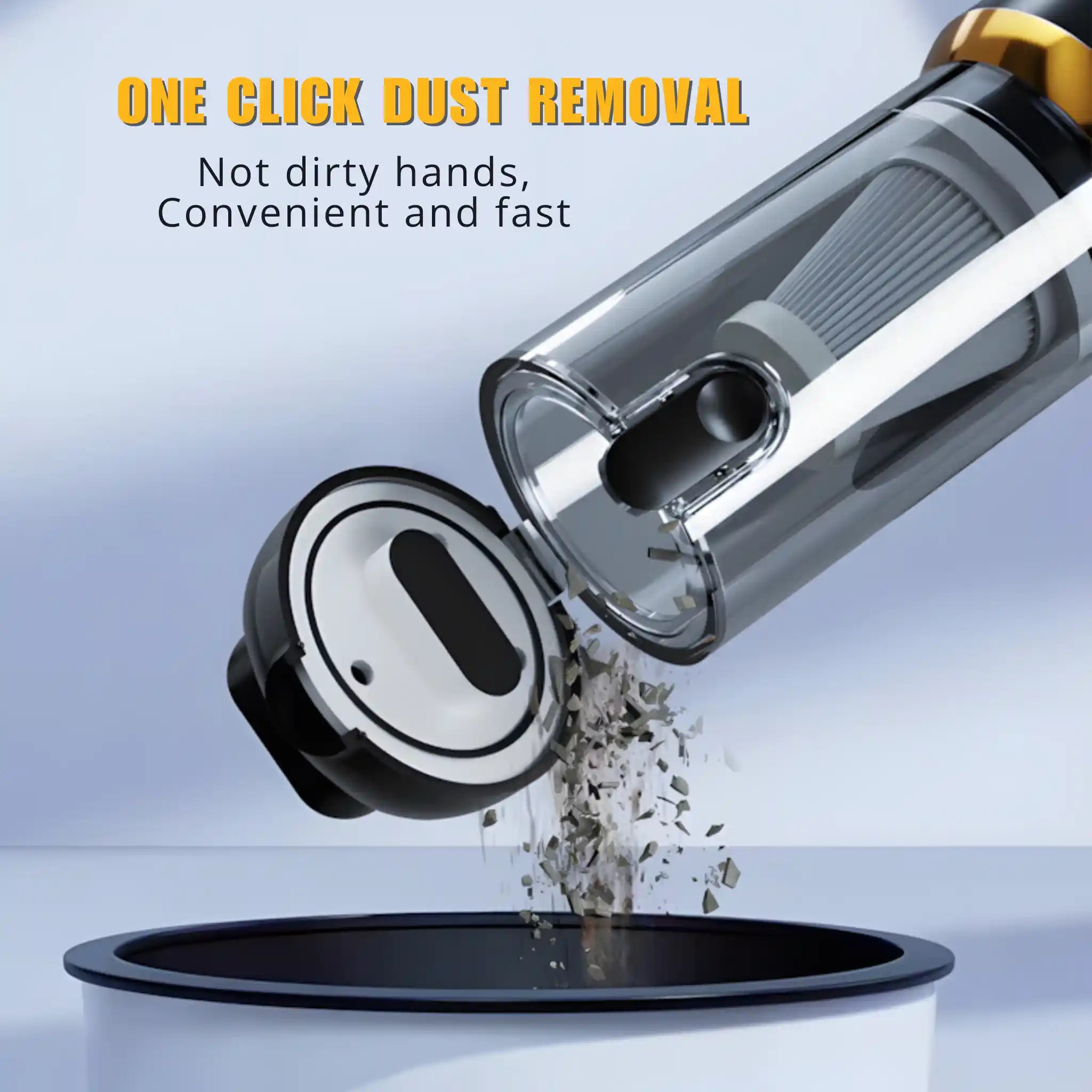 AeroVac Ultra-Powerful Mini Vacuum for Home & Car