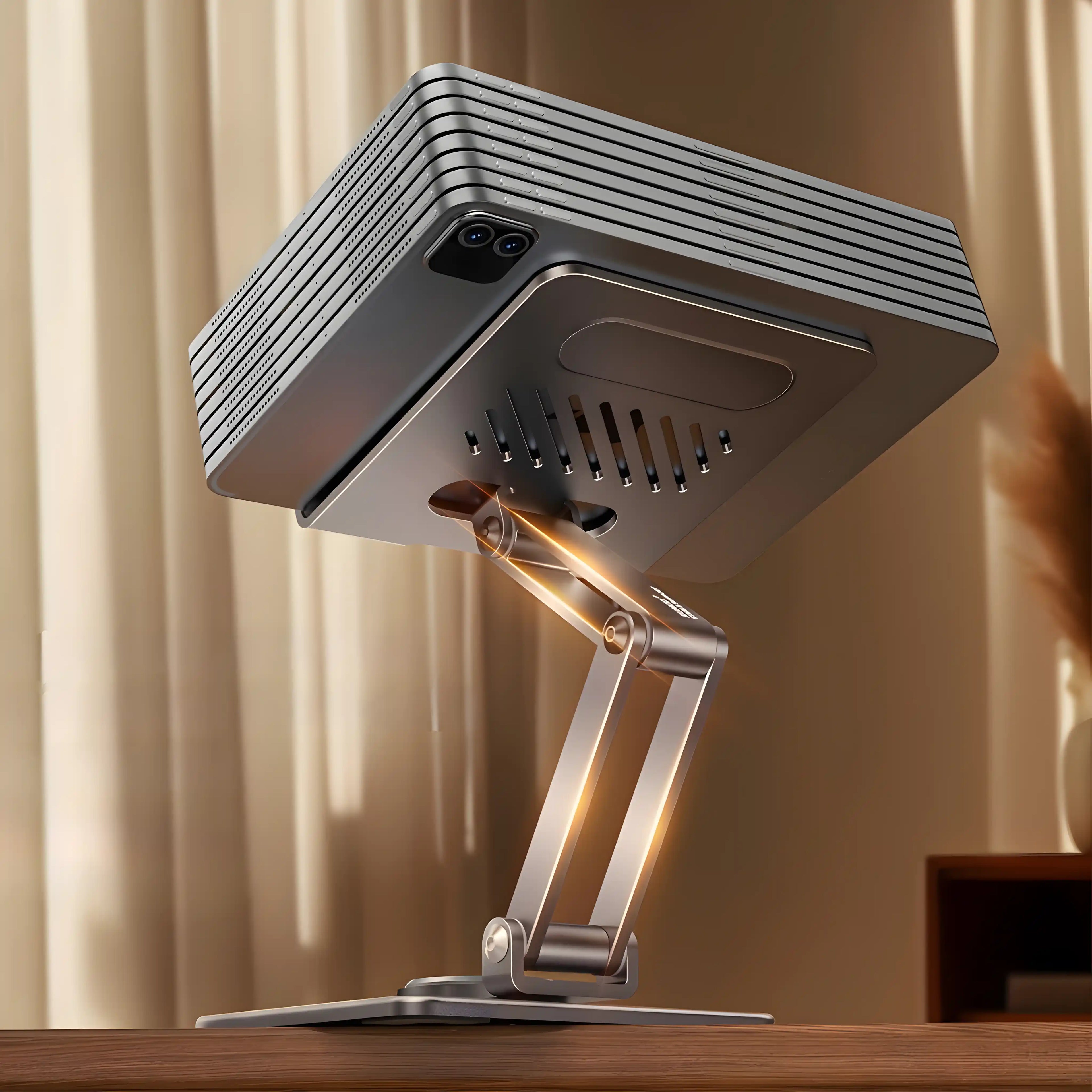 SteelRise Pro — Premium Adjustable Stand for Work & Style