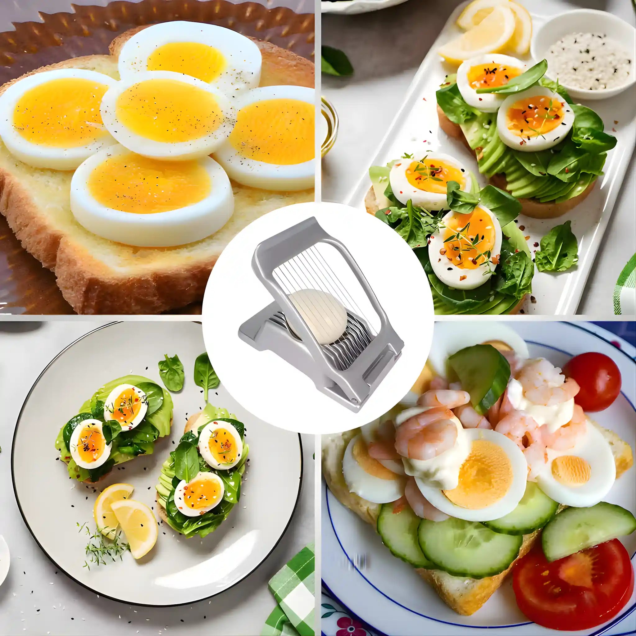 SliceMaster Premium Egg & Fruit Cutter
