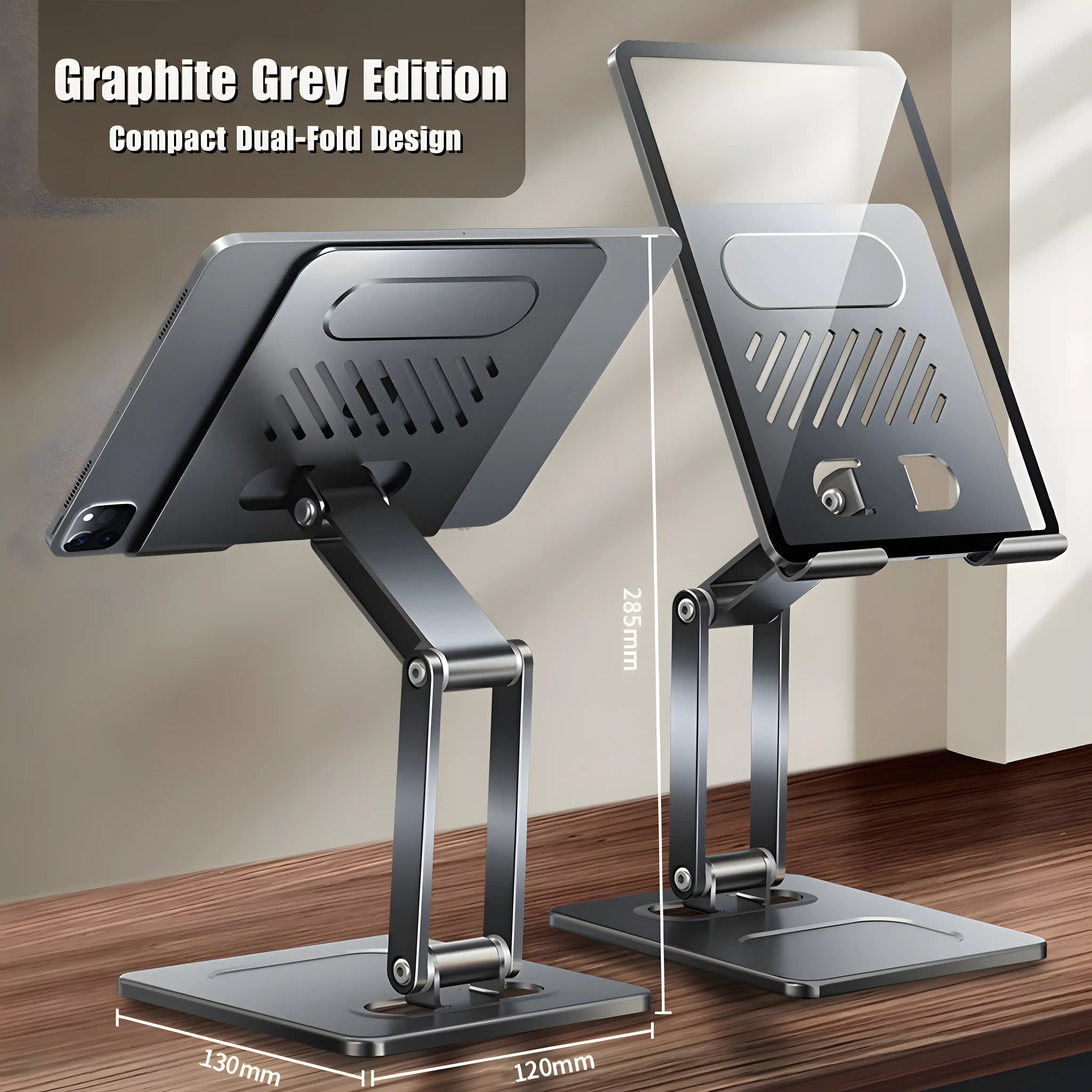 SteelRise Pro — Premium Adjustable Stand for Work & Style