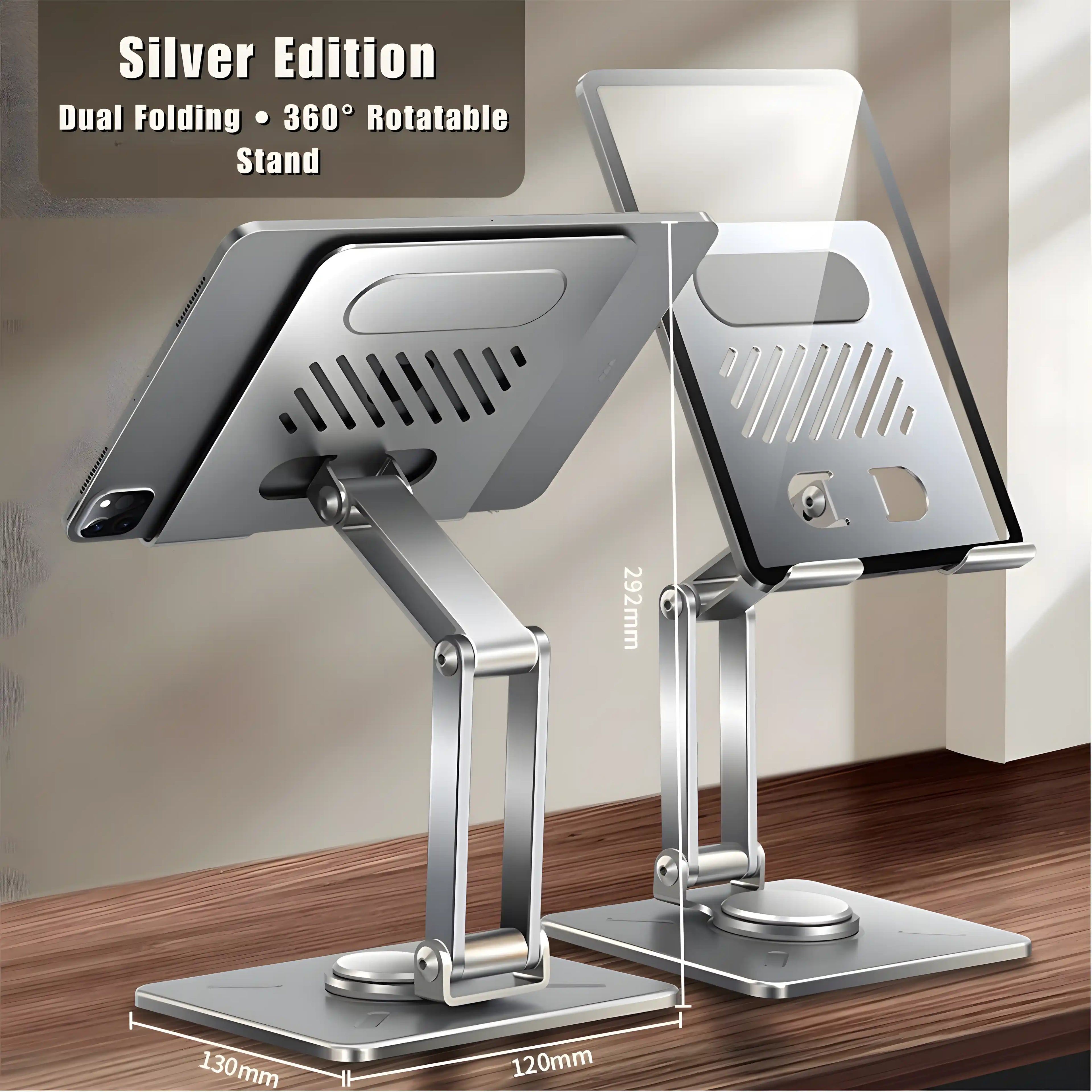 SteelRise Pro — Premium Adjustable Stand for Work & Style