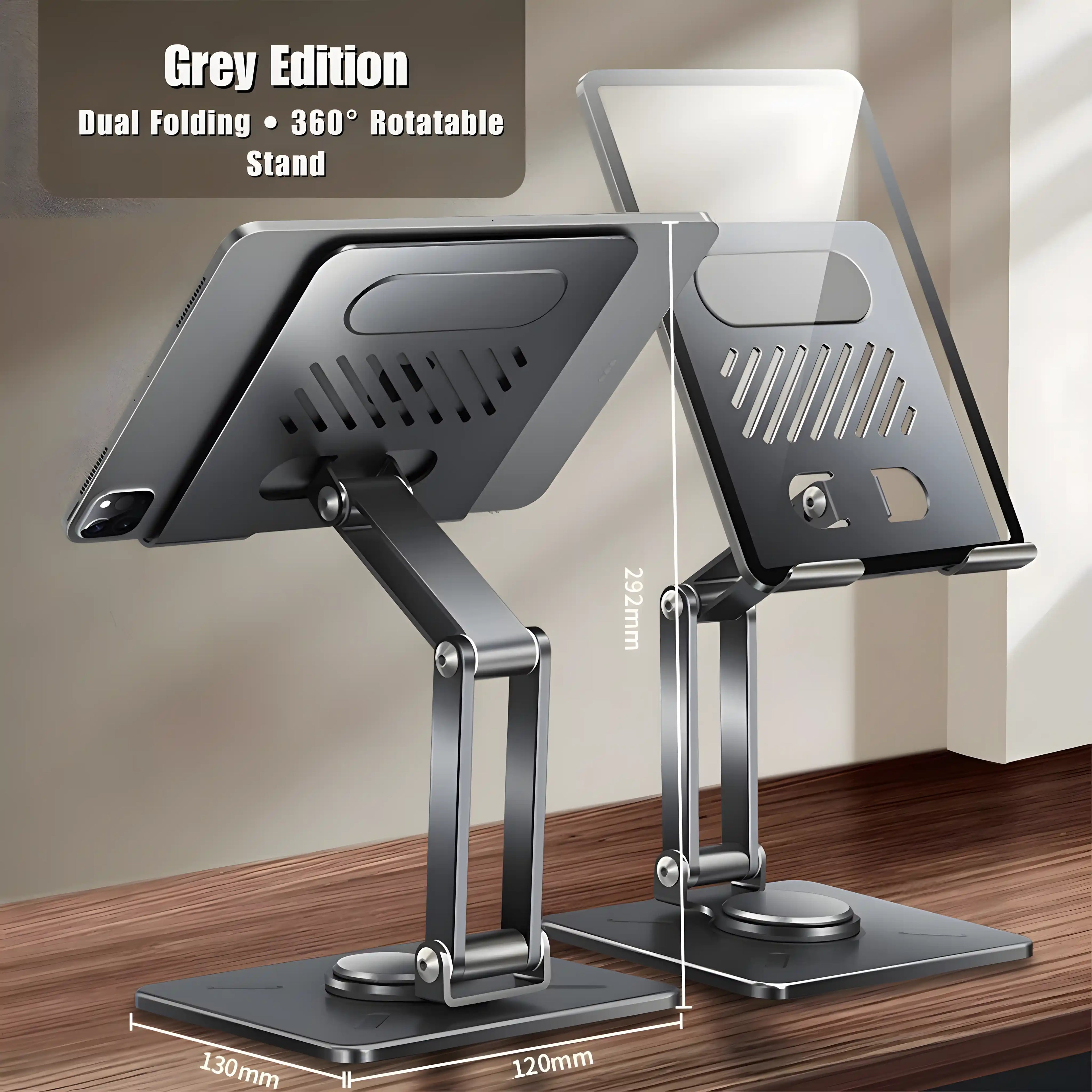 SteelRise Pro — Premium Adjustable Stand for Work & Style