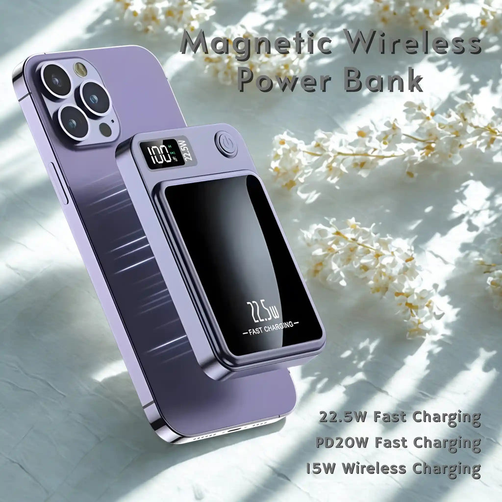 SlimMag Pro — Magnetic Fast Charger 10000mAh