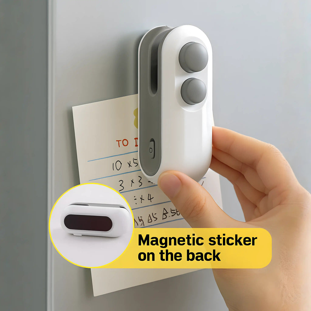 Mini Heat Sealer — USB Rechargeable Bag Sealer for Fresh Snacks