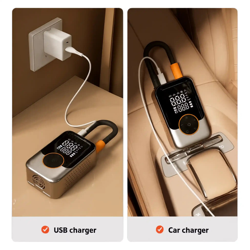 Smart Wireless Air Pump — Fast & Easy Inflation Anywhere