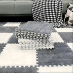 PlushTile Modular Soft Floor Mat (12 Tiles)