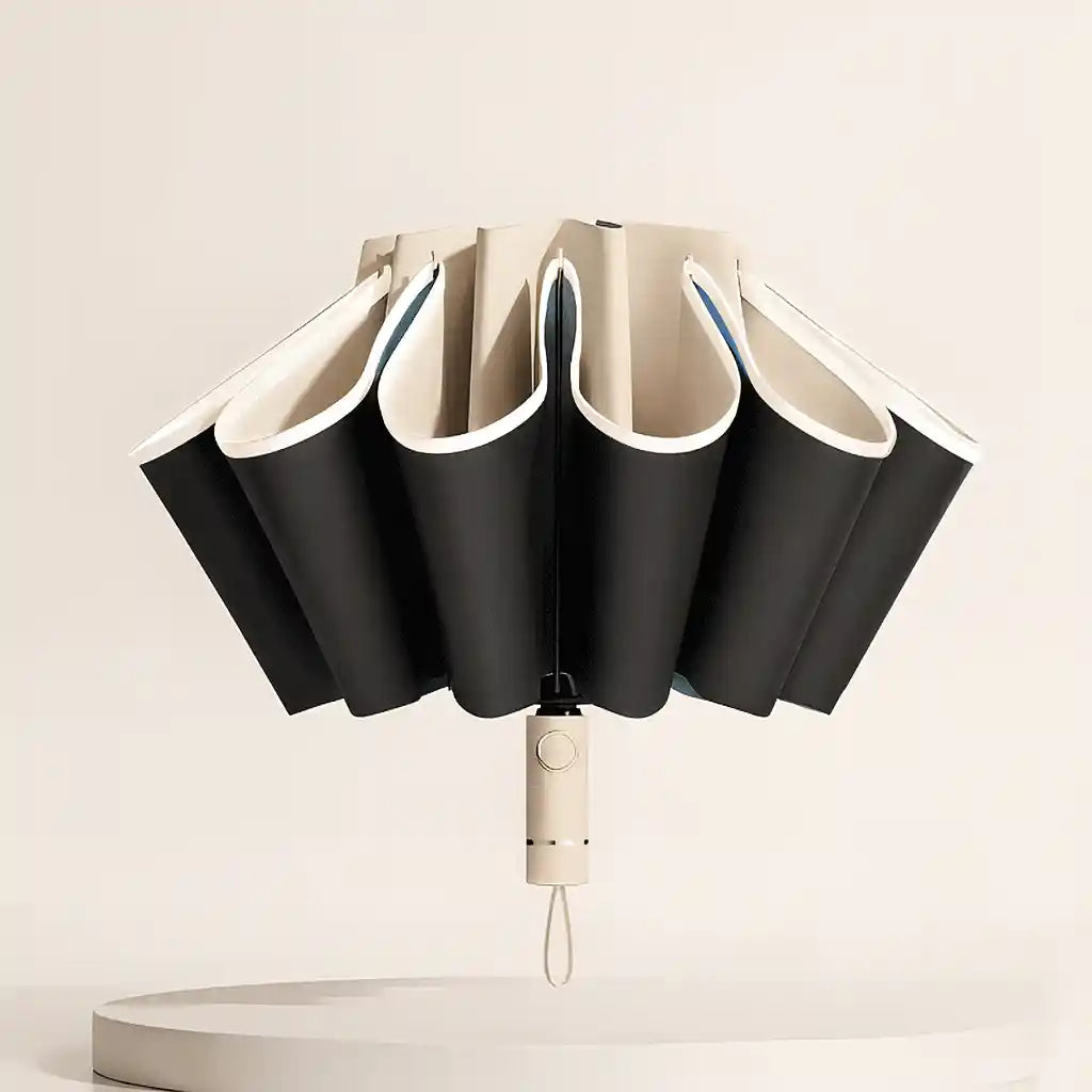WindProof Auto Umbrella — Compact, Stylish & Durable