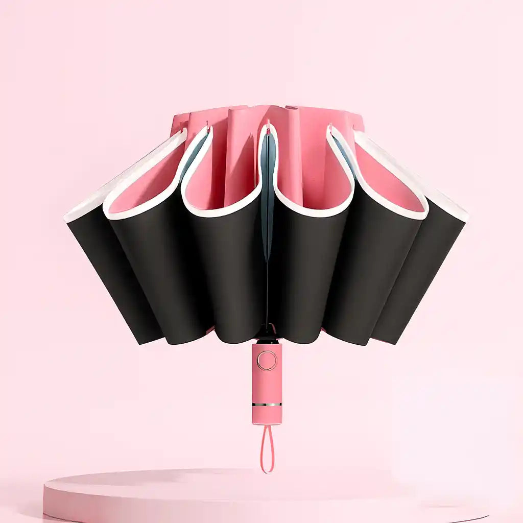 WindProof Auto Umbrella — Compact, Stylish & Durable